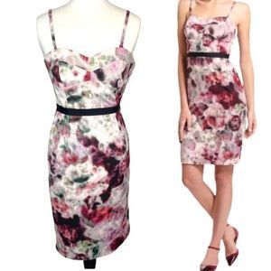 Anthropologie Hedgerow Strapless Dress Moulinette Soeurs Sz 4